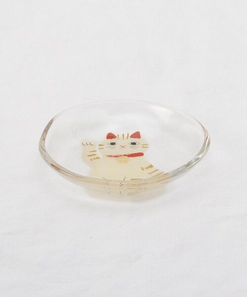 212 KITCHEN STORE / トゥーワントゥーキッチン ストア 食器 | めでたmono 招き猫豆皿 トラ | 詳細1