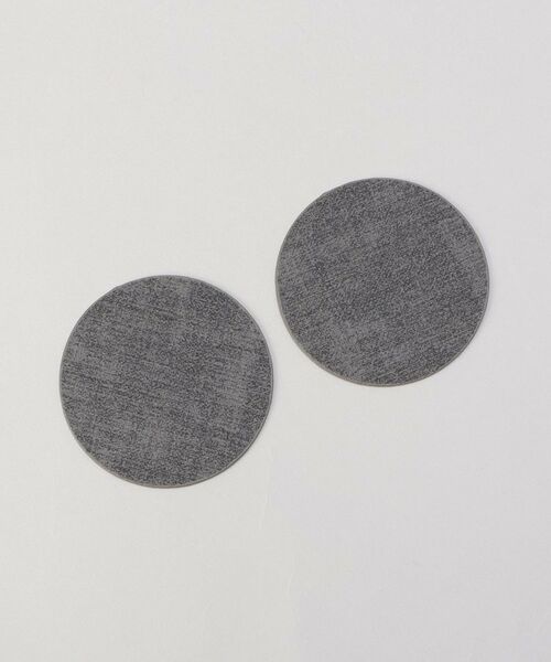 212 KITCHEN STORE / トゥーワントゥーキッチン ストア インテリア・生活雑貨・ホビー・ステーショナリー | ラウンドコースター2P BK | 詳細1