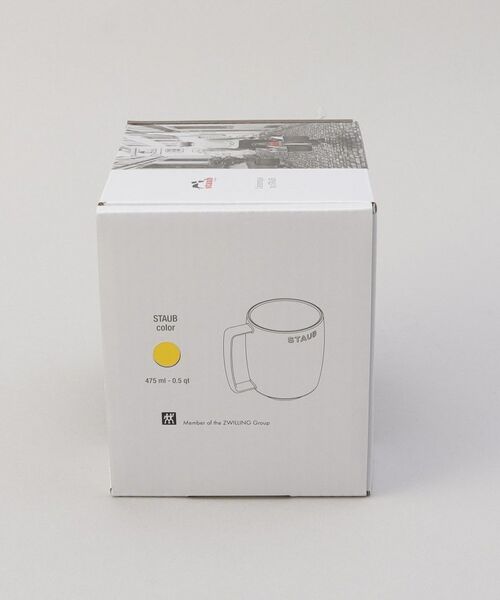 212 KITCHEN STORE / トゥーワントゥーキッチン ストア グラス・マグカップ | スタッキングマグ L シトロン ＜staub ストウブ＞ | 詳細10