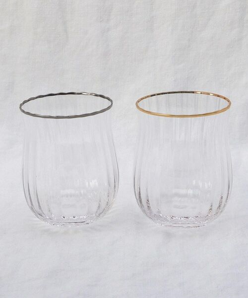 212 KITCHEN STORE / トゥーワントゥーキッチン ストア グラス・マグカップ | チューリップタンブラーSV＆GDペア | 詳細1