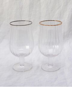 212 KITCHEN STORE / トゥーワントゥーキッチン ストア グラス・マグカップ | チューリップゴブレットSV＆GDペア