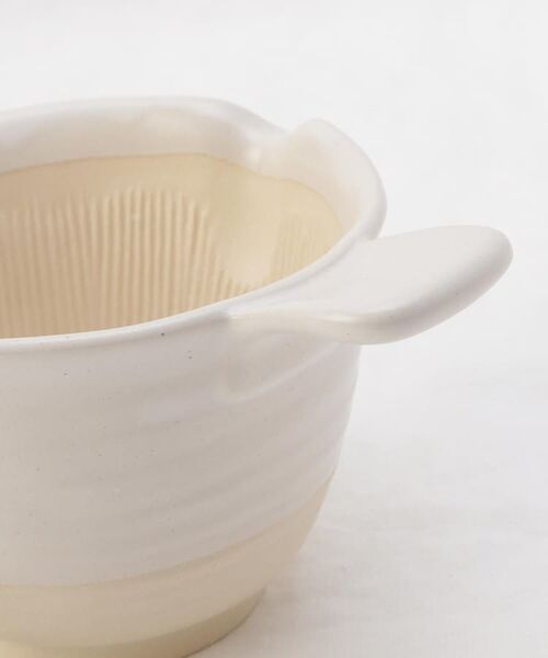 212 KITCHEN STORE / トゥーワントゥーキッチン ストア 食器 | ハレとケ 萬古焼 納豆鉢 白 | 詳細5