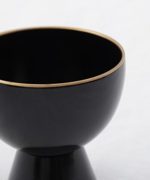 212 KITCHEN STORE / トゥーワントゥーキッチン ストア インテリア・生活雑貨・ホビー・ステーショナリー | ハレとケ 越前塗り 高台祝いぐい呑み　黒 | 詳細3