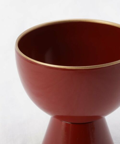 212 KITCHEN STORE / トゥーワントゥーキッチン ストア インテリア・生活雑貨・ホビー・ステーショナリー | ハレとケ 越前塗り 高台祝いぐい呑み　茜朱 | 詳細3