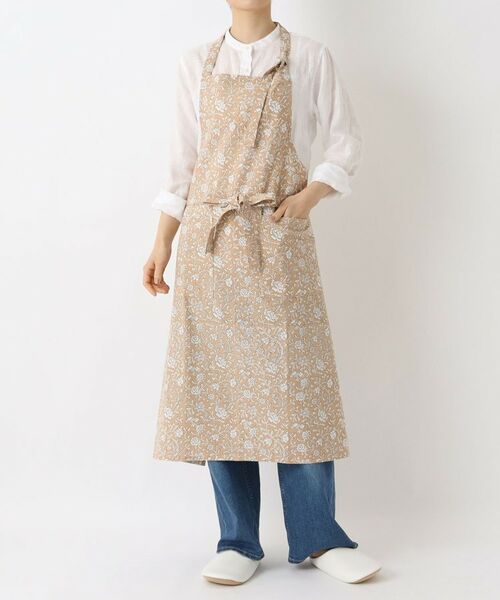 212 KITCHEN STORE / トゥーワントゥーキッチン ストア インテリア・生活雑貨・ホビー・ステーショナリー | ハンドブロックプリント エプロン PK ＜Sankara. サンカラ＞ | 詳細10