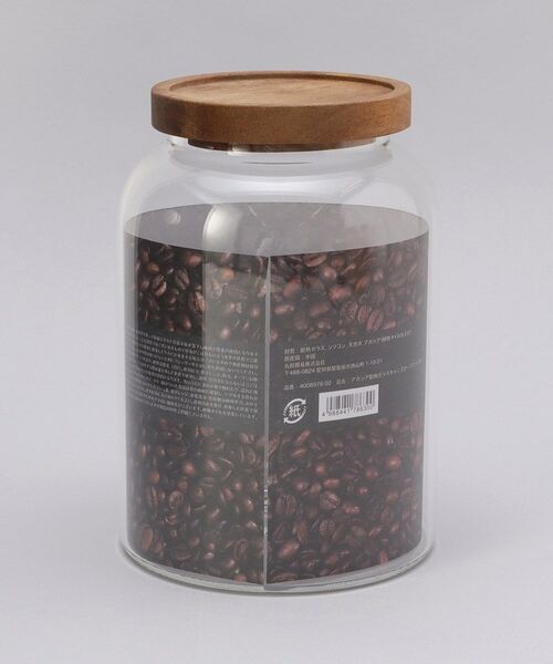212 KITCHEN STORE / トゥーワントゥーキッチン ストア キッチンツール | アカシア 耐熱ガラスキャニスター ラウンド Ｍ | 詳細5