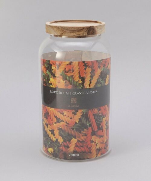 212 KITCHEN STORE / トゥーワントゥーキッチン ストア キッチンツール | アカシア 耐熱ガラスキャニスター ラウンド Ｌ | 詳細4