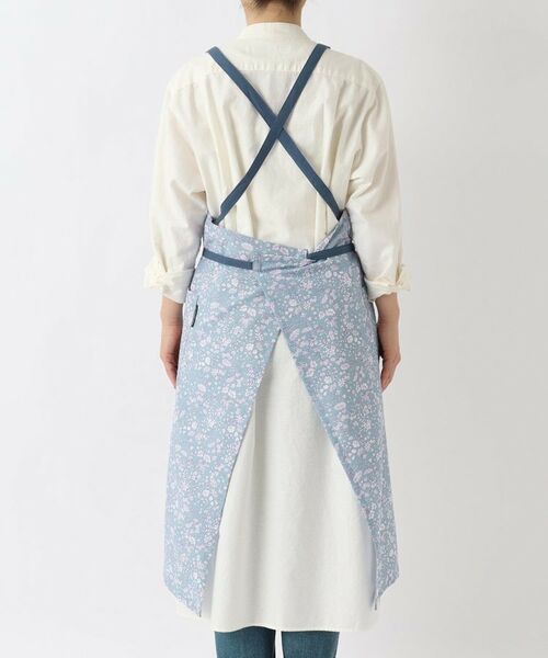 212 KITCHEN STORE / トゥーワントゥーキッチン ストア インテリア・生活雑貨・ホビー・ステーショナリー | フローラルリーフエプロン BL | 詳細3