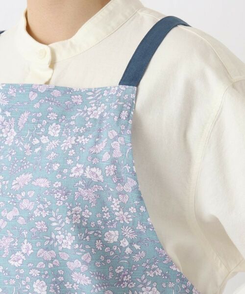 212 KITCHEN STORE / トゥーワントゥーキッチン ストア インテリア・生活雑貨・ホビー・ステーショナリー | フローラルリーフエプロン BL | 詳細5