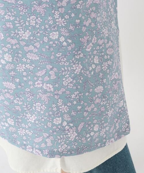 212 KITCHEN STORE / トゥーワントゥーキッチン ストア インテリア・生活雑貨・ホビー・ステーショナリー | フローラルリーフエプロン BL | 詳細7
