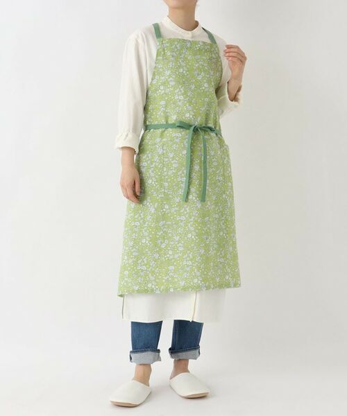 212 KITCHEN STORE / トゥーワントゥーキッチン ストア インテリア・生活雑貨・ホビー・ステーショナリー | フローラルリーフエプロン GR | 詳細10