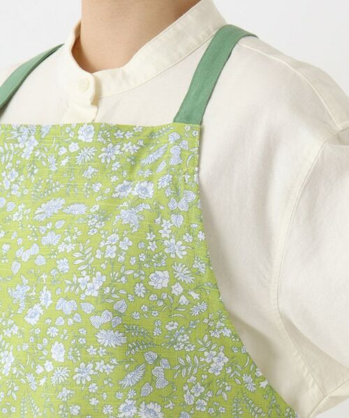 212 KITCHEN STORE / トゥーワントゥーキッチン ストア インテリア・生活雑貨・ホビー・ステーショナリー | フローラルリーフエプロン GR | 詳細5