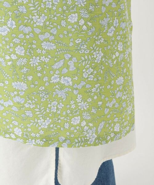 212 KITCHEN STORE / トゥーワントゥーキッチン ストア インテリア・生活雑貨・ホビー・ステーショナリー | フローラルリーフエプロン GR | 詳細7