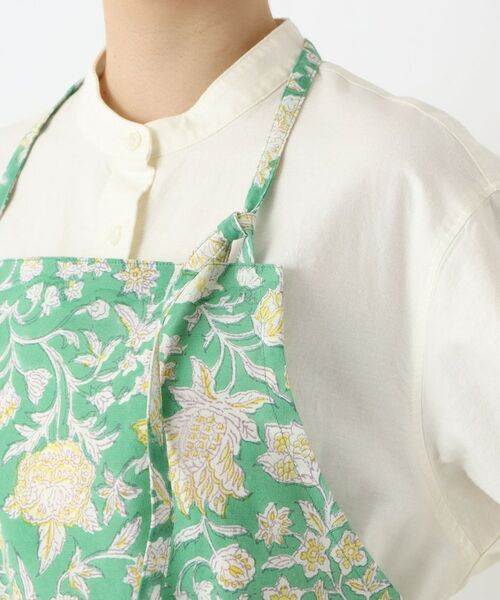 212 KITCHEN STORE / トゥーワントゥーキッチン ストア インテリア・生活雑貨・ホビー・ステーショナリー | ダーシャブロックプリントエプロン | 詳細5