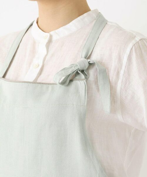 212 KITCHEN STORE / トゥーワントゥーキッチン ストア インテリア・生活雑貨・ホビー・ステーショナリー | 無地ラインエプロン BL | 詳細5