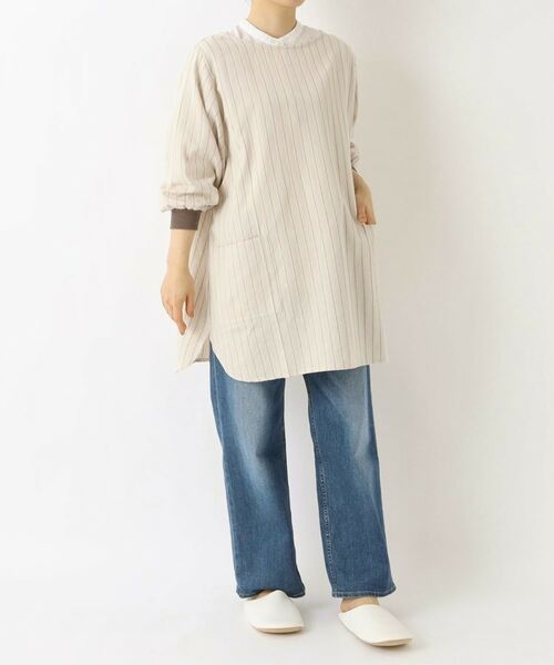 212 KITCHEN STORE / トゥーワントゥーキッチン ストア インテリア・生活雑貨・ホビー・ステーショナリー | ゼファー 花びらリブ袖かっぽうぎ NT | 詳細10