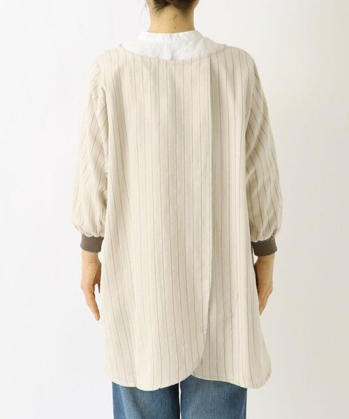 212 KITCHEN STORE / トゥーワントゥーキッチン ストア インテリア・生活雑貨・ホビー・ステーショナリー | ゼファー 花びらリブ袖かっぽうぎ NT | 詳細3