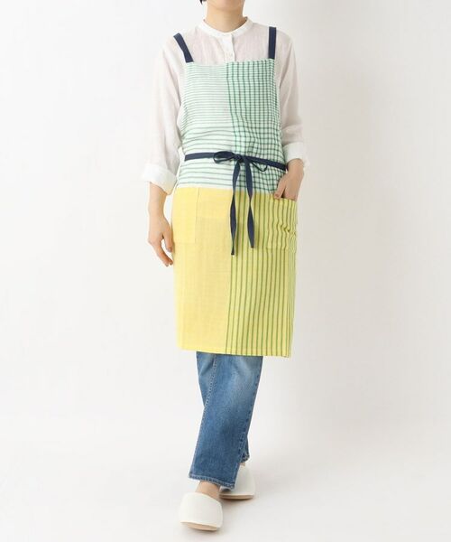 212 KITCHEN STORE / トゥーワントゥーキッチン ストア インテリア・生活雑貨・ホビー・ステーショナリー | Wガーゼ前結びエプロン YE | 詳細10
