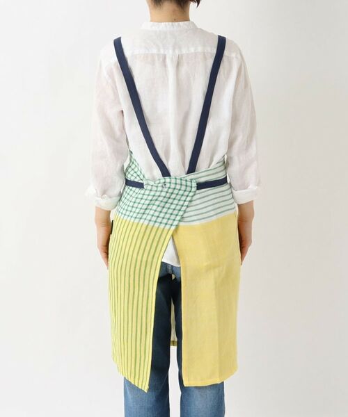 212 KITCHEN STORE / トゥーワントゥーキッチン ストア インテリア・生活雑貨・ホビー・ステーショナリー | Wガーゼ前結びエプロン YE | 詳細3