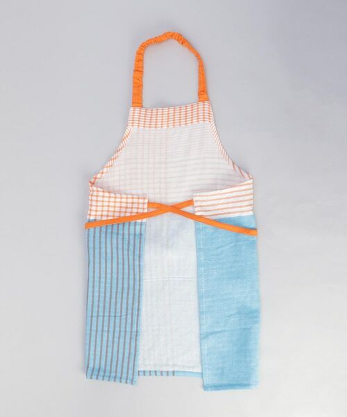 212 KITCHEN STORE / トゥーワントゥーキッチン ストア インテリア・生活雑貨・ホビー・ステーショナリー | Wガーゼ前結びキッズエプロン BL | 詳細2