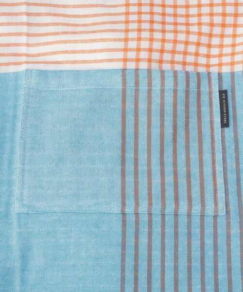 212 KITCHEN STORE / トゥーワントゥーキッチン ストア インテリア・生活雑貨・ホビー・ステーショナリー | Wガーゼ前結びキッズエプロン BL | 詳細5