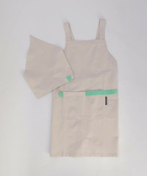 212 KITCHEN STORE / トゥーワントゥーキッチン ストア インテリア・生活雑貨・ホビー・ステーショナリー | ワークエプロン25 キッズセット LGY ＜212Kオリジナル＞ | 詳細1