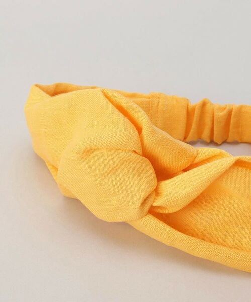 212 KITCHEN STORE / トゥーワントゥーキッチン ストア インテリア・生活雑貨・ホビー・ステーショナリー | リネンヘアバンド YE | 詳細3