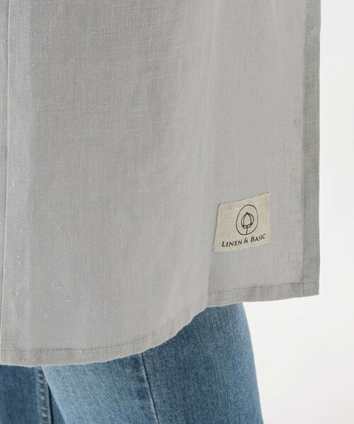 212 KITCHEN STORE / トゥーワントゥーキッチン ストア インテリア・生活雑貨・ホビー・ステーショナリー | リネンワイドギャザーエプロン GY | 詳細7