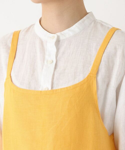 212 KITCHEN STORE / トゥーワントゥーキッチン ストア インテリア・生活雑貨・ホビー・ステーショナリー | リネンワイドギャザーエプロン YE | 詳細4