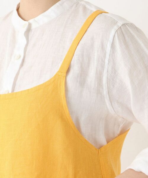 212 KITCHEN STORE / トゥーワントゥーキッチン ストア インテリア・生活雑貨・ホビー・ステーショナリー | リネンワイドギャザーエプロン YE | 詳細5