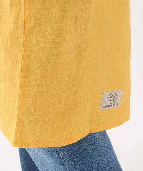 212 KITCHEN STORE / トゥーワントゥーキッチン ストア インテリア・生活雑貨・ホビー・ステーショナリー | リネンワイドギャザーエプロン YE | 詳細7