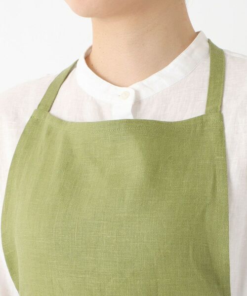 212 KITCHEN STORE / トゥーワントゥーキッチン ストア インテリア・生活雑貨・ホビー・ステーショナリー | リネンウィングエプロン GR | 詳細4