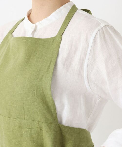 212 KITCHEN STORE / トゥーワントゥーキッチン ストア インテリア・生活雑貨・ホビー・ステーショナリー | リネンウィングエプロン GR | 詳細5