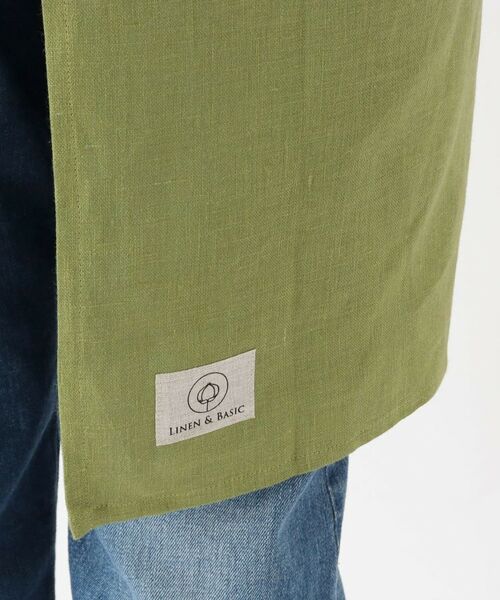 212 KITCHEN STORE / トゥーワントゥーキッチン ストア インテリア・生活雑貨・ホビー・ステーショナリー | リネンウィングエプロン GR | 詳細7