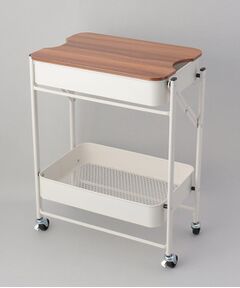 212 KITCHEN STORE / トゥーワントゥーキッチン ストア キッチンツール | SMART 折り畳める2段ワゴン Amely WH