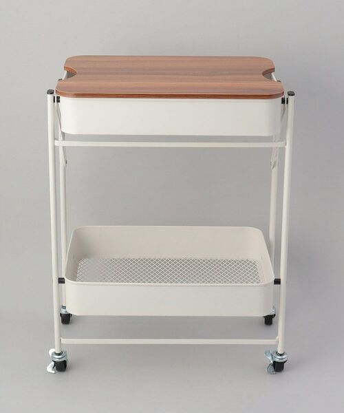 212 KITCHEN STORE / トゥーワントゥーキッチン ストア キッチンツール | SMART 折り畳める2段ワゴン Amely WH | 詳細2