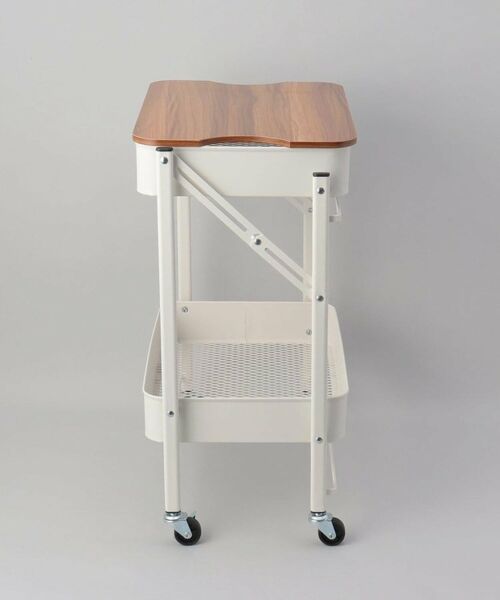 212 KITCHEN STORE / トゥーワントゥーキッチン ストア キッチンツール | SMART 折り畳める2段ワゴン Amely WH | 詳細3