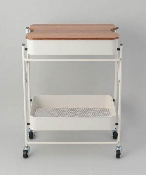 212 KITCHEN STORE / トゥーワントゥーキッチン ストア キッチンツール | SMART 折り畳める2段ワゴン Amely WH | 詳細4