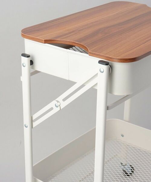 212 KITCHEN STORE / トゥーワントゥーキッチン ストア キッチンツール | SMART 折り畳める2段ワゴン Amely WH | 詳細9