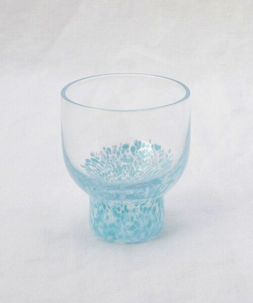 212 KITCHEN STORE / トゥーワントゥーキッチン ストア インテリア・生活雑貨・ホビー・ステーショナリー | 波の結晶 高台盃 BL | 詳細1