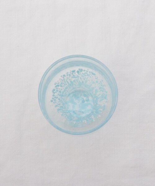 212 KITCHEN STORE / トゥーワントゥーキッチン ストア インテリア・生活雑貨・ホビー・ステーショナリー | 波の結晶 高台盃 BL | 詳細2