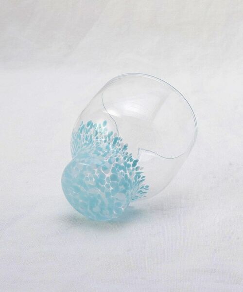 212 KITCHEN STORE / トゥーワントゥーキッチン ストア インテリア・生活雑貨・ホビー・ステーショナリー | 波の結晶 高台盃 BL | 詳細3