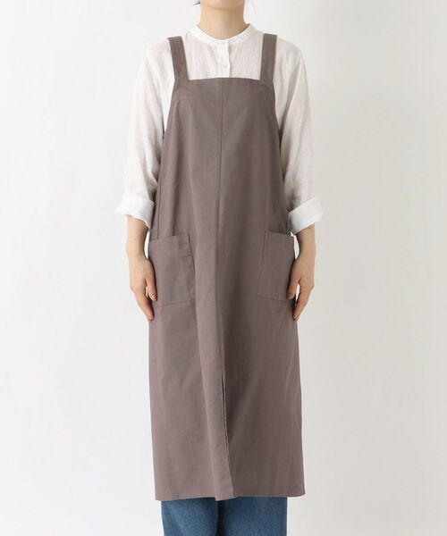 212 KITCHEN STORE / トゥーワントゥーキッチン ストア インテリア・生活雑貨・ホビー・ステーショナリー | ストレートエプロン GY | 詳細1