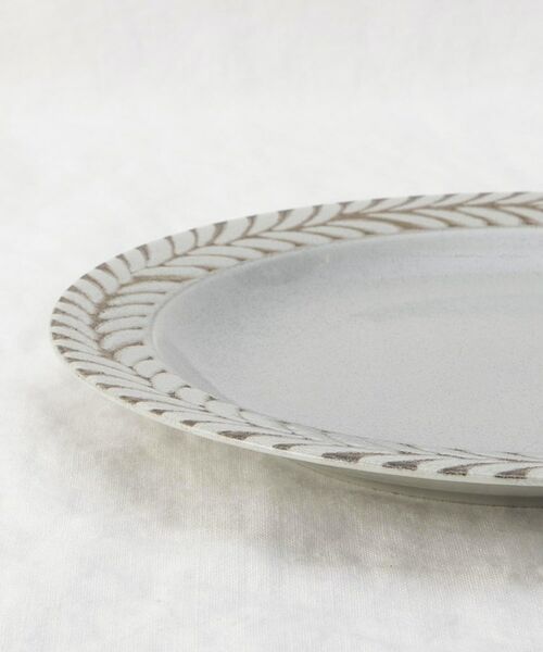 212 KITCHEN STORE / トゥーワントゥーキッチン ストア 食器 | ブロウ プレートL GY | 詳細5