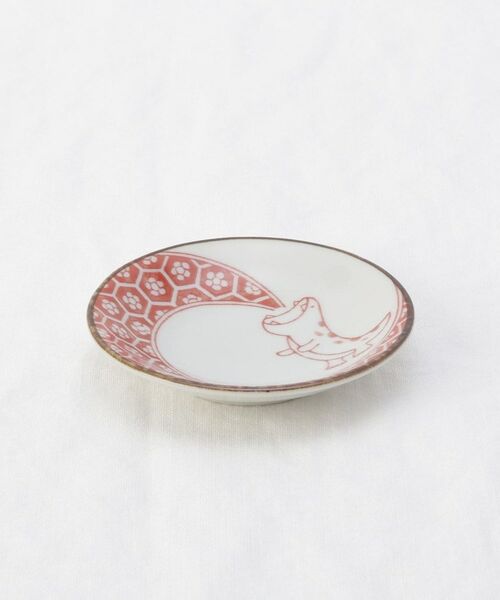 212 KITCHEN STORE / トゥーワントゥーキッチン ストア 食器 | 江戸っ子恐竜　赤炎竜　まめ皿 ＜江戸っ子恐竜 ＞ | 詳細1