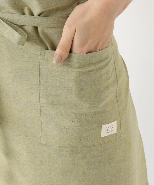 212 KITCHEN STORE / トゥーワントゥーキッチン ストア インテリア・生活雑貨・ホビー・ステーショナリー | サーキュリック カフェエプロン YE ＜212Kオリジナル＞ | 詳細5