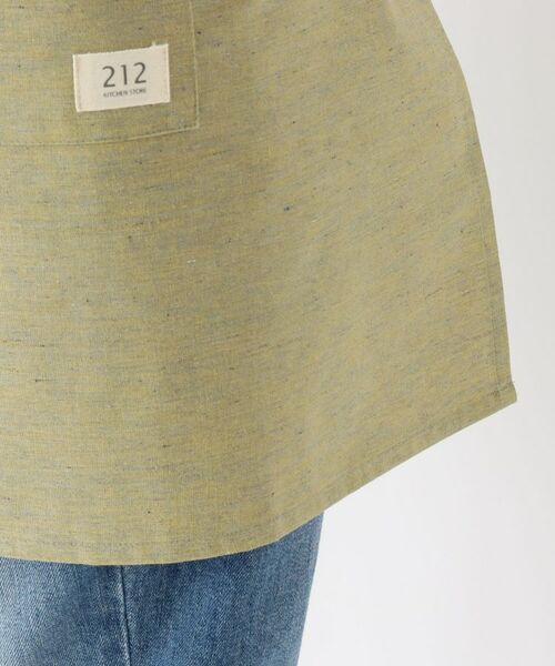 212 KITCHEN STORE / トゥーワントゥーキッチン ストア インテリア・生活雑貨・ホビー・ステーショナリー | サーキュリック カフェエプロン YE ＜212Kオリジナル＞ | 詳細6