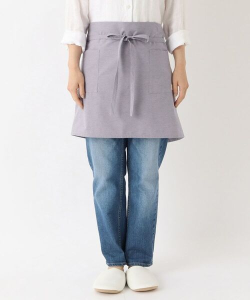 212 KITCHEN STORE / トゥーワントゥーキッチン ストア インテリア・生活雑貨・ホビー・ステーショナリー | サーキュリック カフェエプロン PU ＜212Kオリジナル＞ | 詳細1