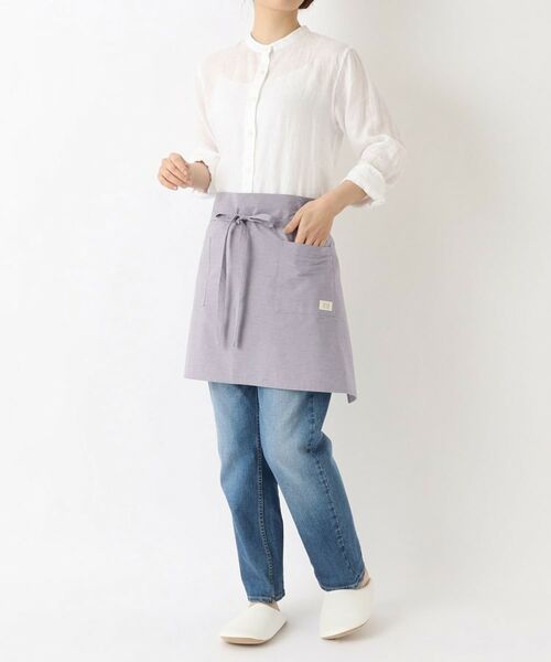 212 KITCHEN STORE / トゥーワントゥーキッチン ストア インテリア・生活雑貨・ホビー・ステーショナリー | サーキュリック カフェエプロン PU ＜212Kオリジナル＞ | 詳細9