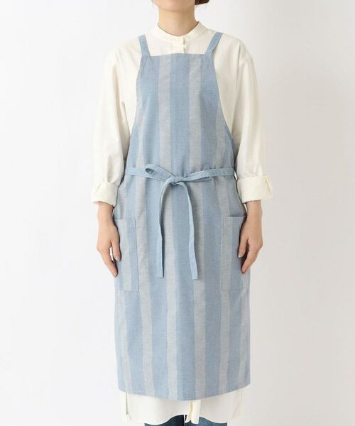 212 KITCHEN STORE / トゥーワントゥーキッチン ストア インテリア・生活雑貨・ホビー・ステーショナリー | サーキュリック フルエプロン ストライプ ＜212Kオリジナル＞ | 詳細1